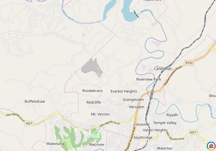Map location of Redcliffe